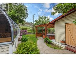 BACK YARD - Handy Storage shed and Hot tub gazebo! -