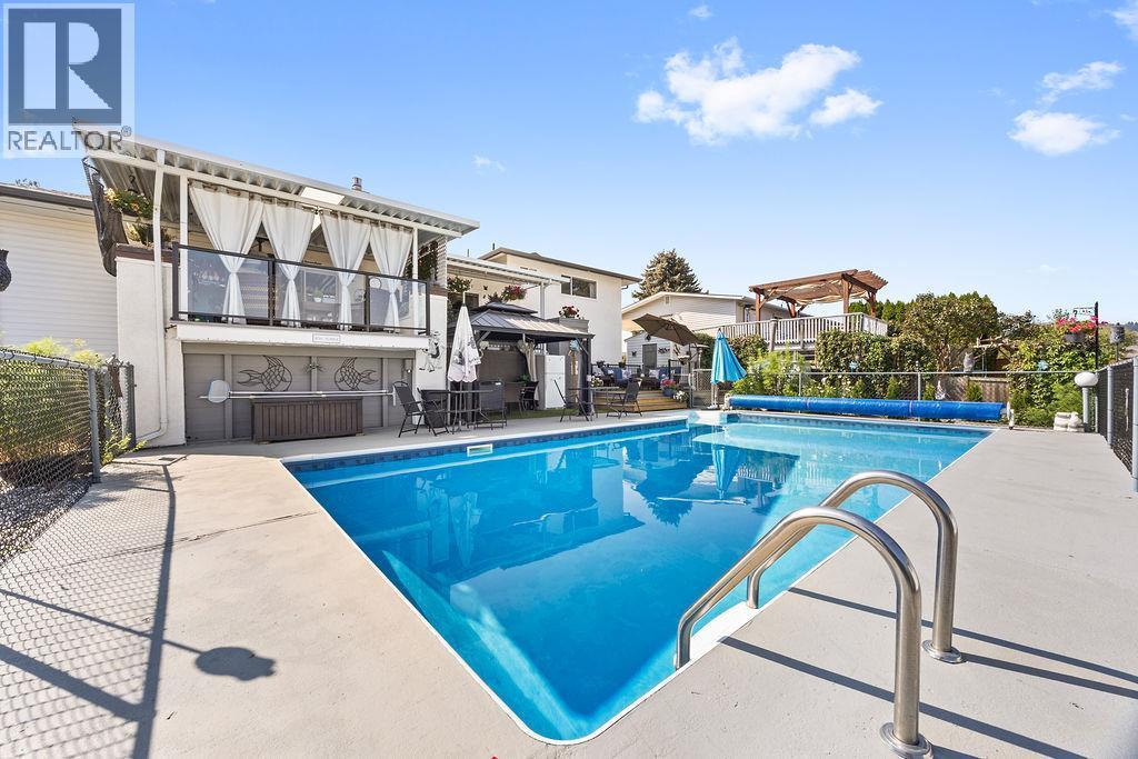 11701 Coldstream Creek Road, Coldstream, BC - Outdoor With In Ground Pool