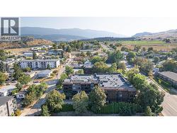 aerial view of building looking North -