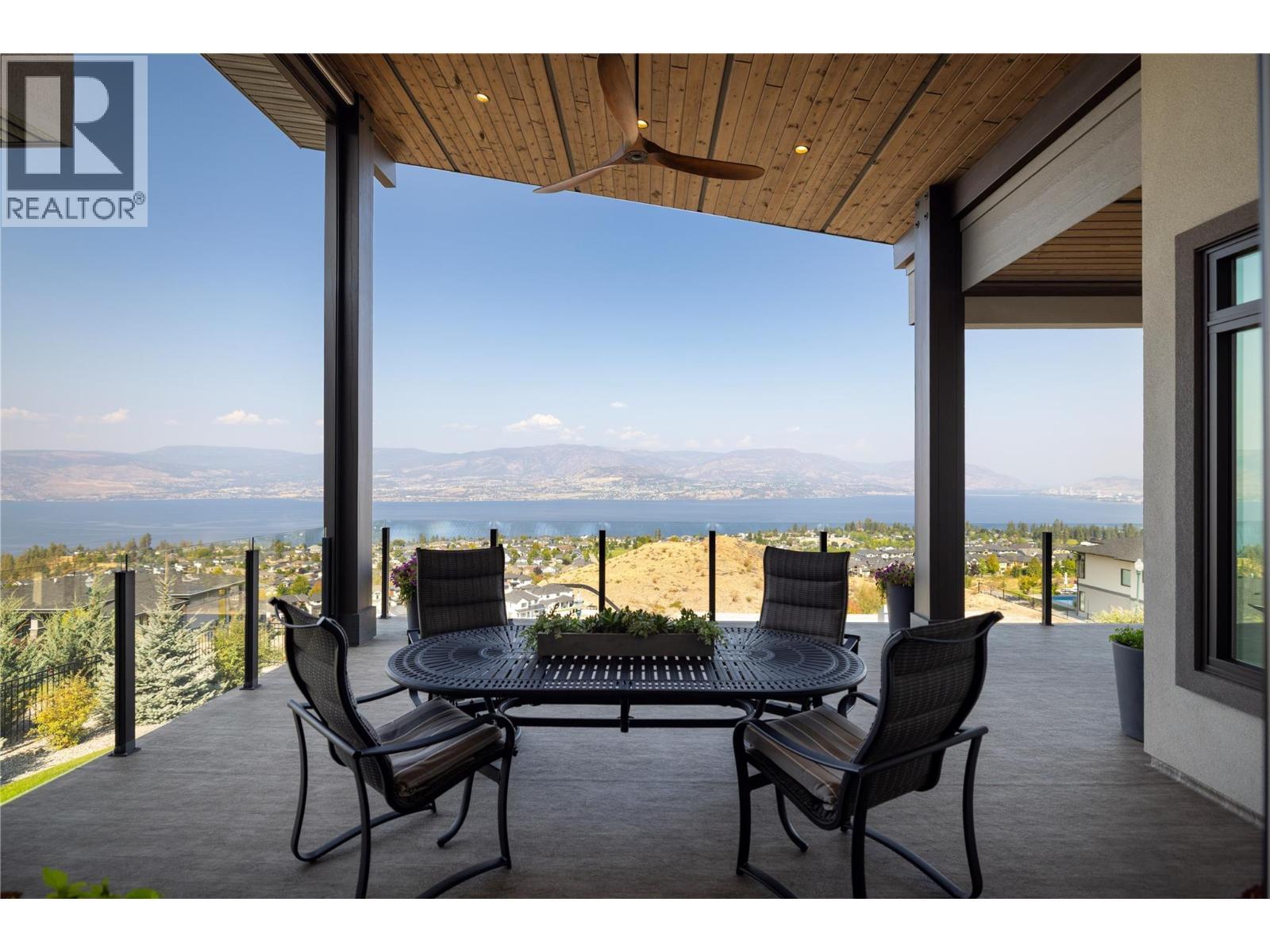 5572 Upper Mission Drive, Kelowna, BC - With Body Of Water With Deck Patio Veranda With View With Exterior