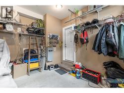 This is the transfer box (by the door to the inside) that is required for the auxiliary generator. The wire racking is included. -