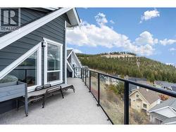 The other side of upstairs deck view -