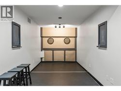 Dartboard room in the lodge -