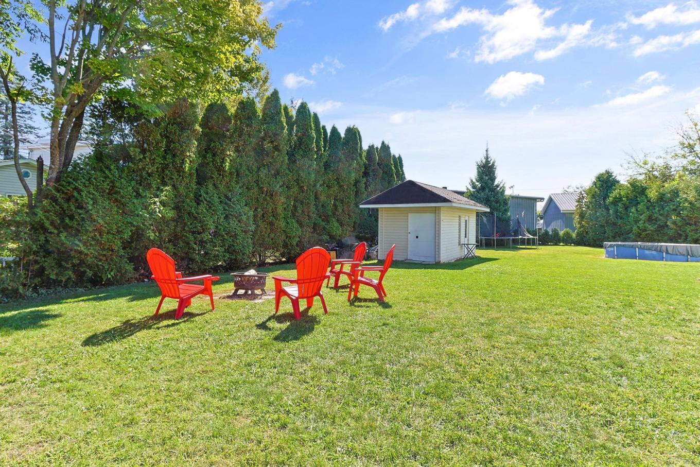 Backyard - 289 - 291 Rue Du Parc, Saint-Clet, QC - Outdoor