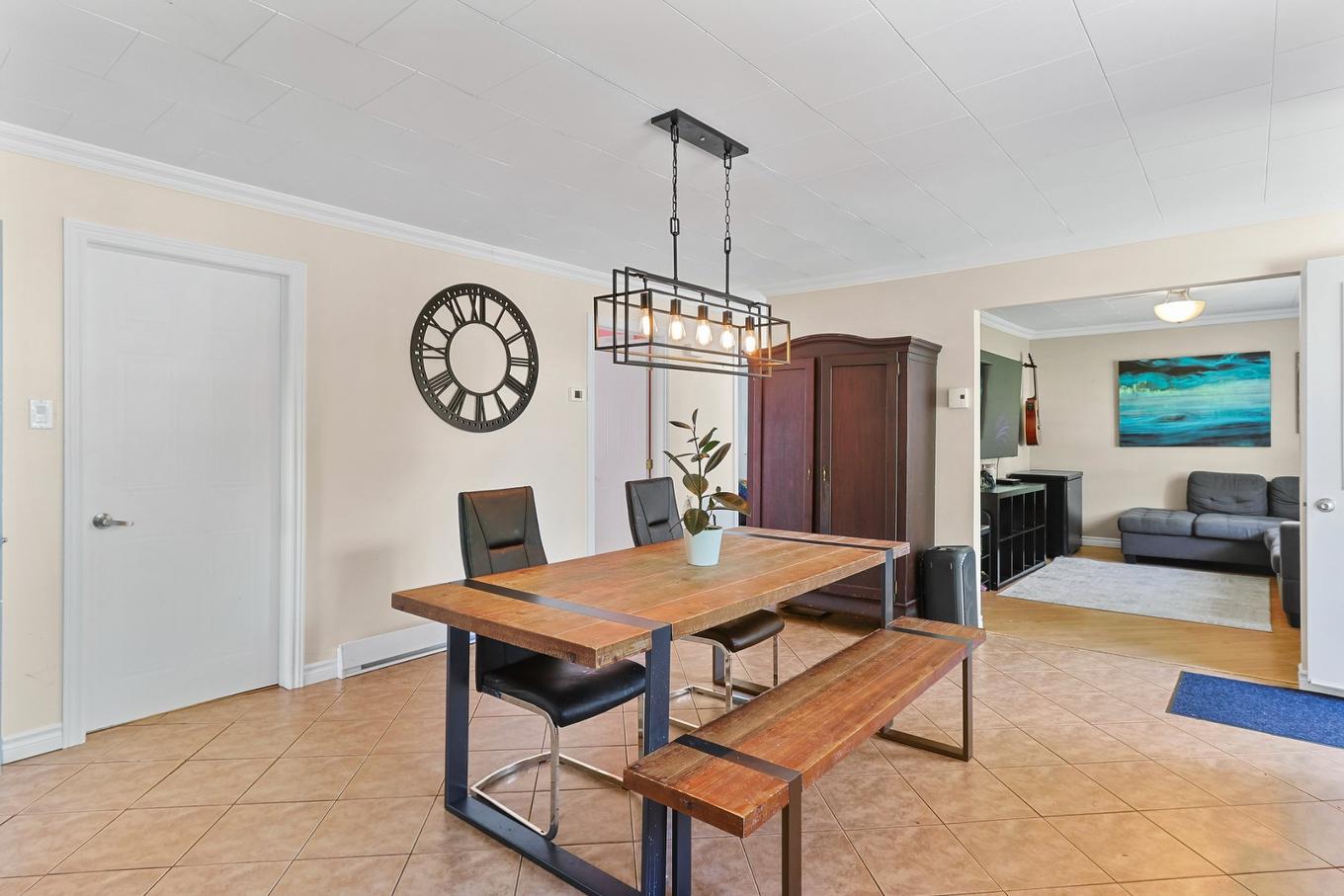 Dining room - 289 - 291 Rue Du Parc, Saint-Clet, QC - Indoor Photo Showing Dining Room