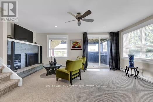 192 Grandview Drive, Alnwick/Haldimand, ON - Indoor With Fireplace