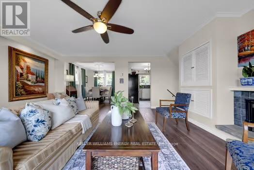 192 Grandview Drive, Alnwick/Haldimand, ON - Indoor Photo Showing Living Room With Fireplace