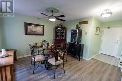 Dining area in condo -