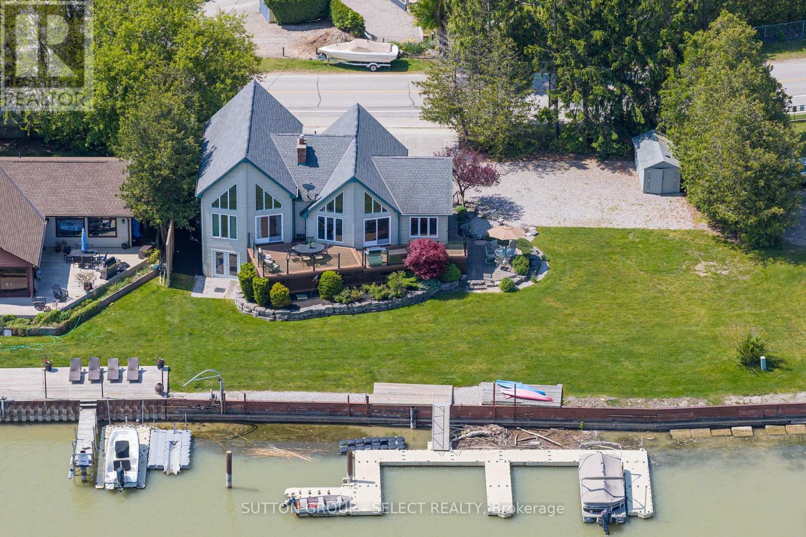 7474 Riverside Drive, Lambton Shores (Port Franks), ON - Outdoor With Body Of Water