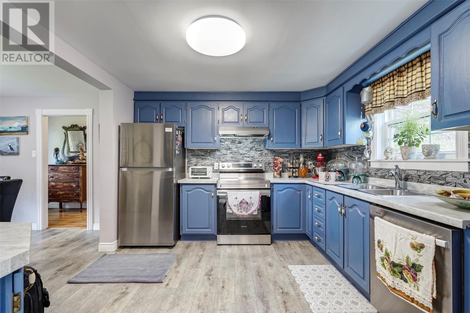 5-7 Magistrates Hill, Brigus, NL - Indoor Photo Showing Kitchen With Double Sink