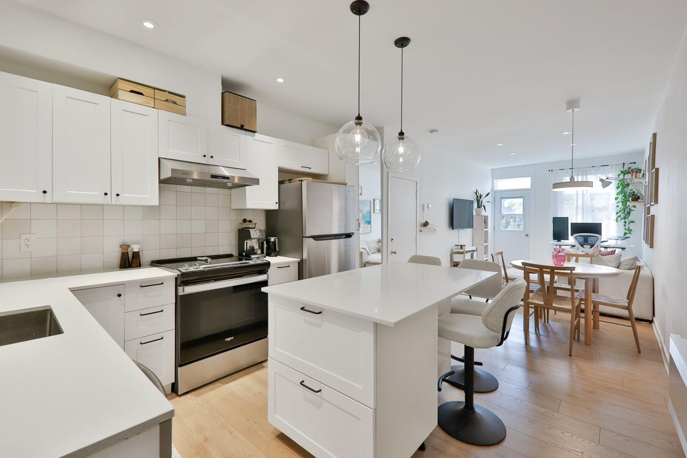 Overall view - 5371 Rue De Lanaudière, Montréal (Le Plateau-Mont-Royal), QC - Indoor Photo Showing Kitchen With Upgraded Kitchen