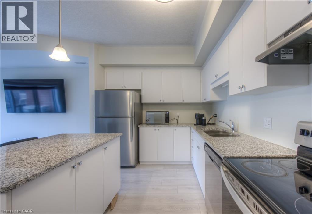 25 Isherwood Avenue Unit# 55, Cambridge, ON - Indoor Photo Showing Kitchen With Double Sink