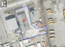 Map with boundaries highlighted -