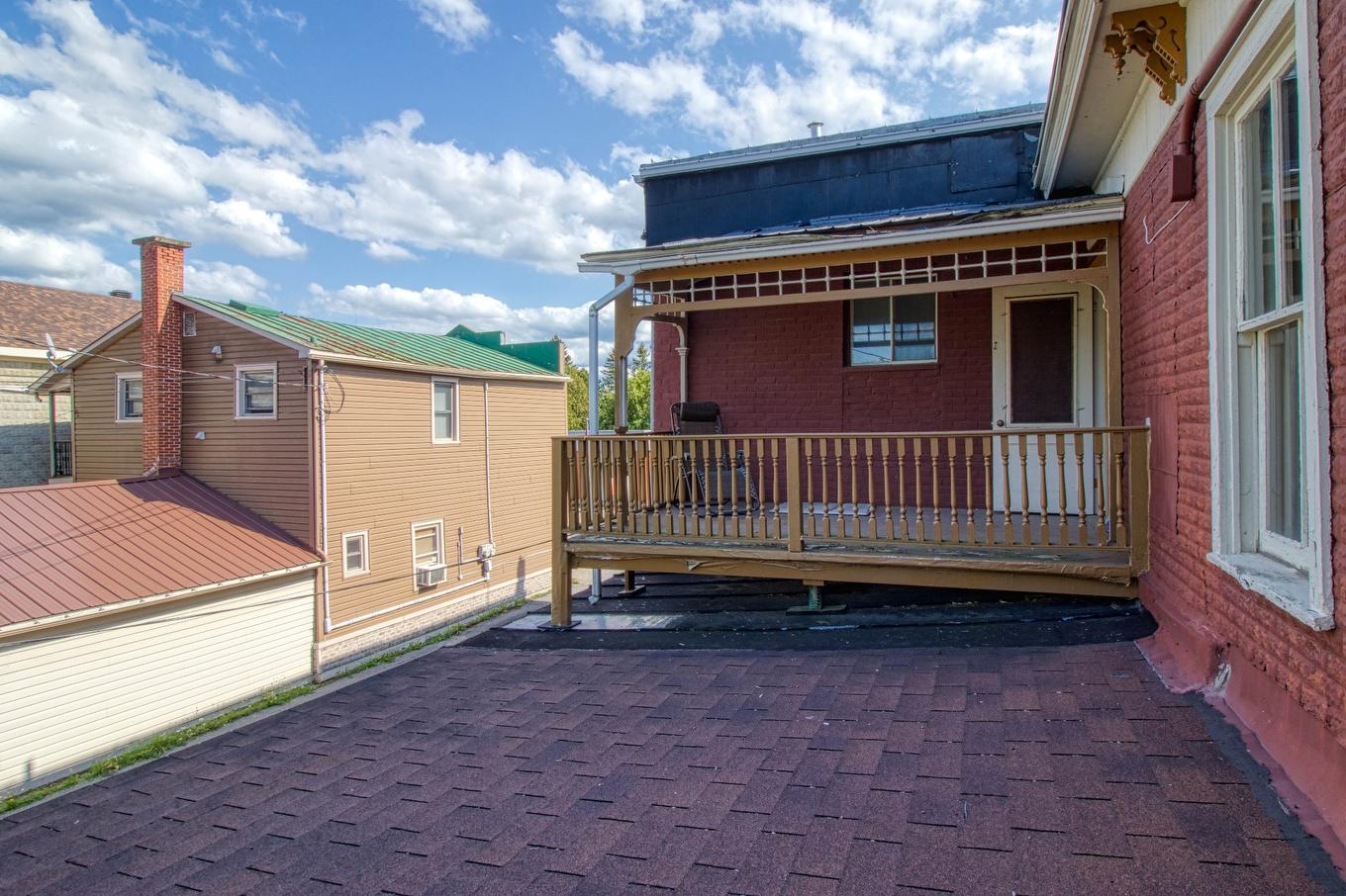 Veranda - 25 - 27B Rue Lambton, Ormstown, QC - Outdoor With Deck Patio Veranda With Exterior