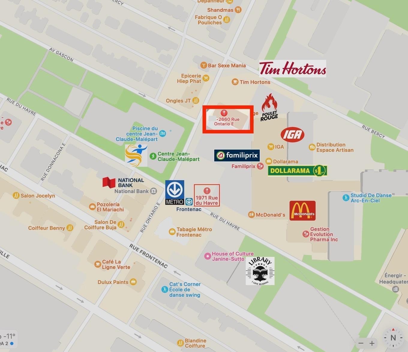 À proximité - 406-2660 Rue Ontario E., Montréal (Ville-Marie), QC - Other