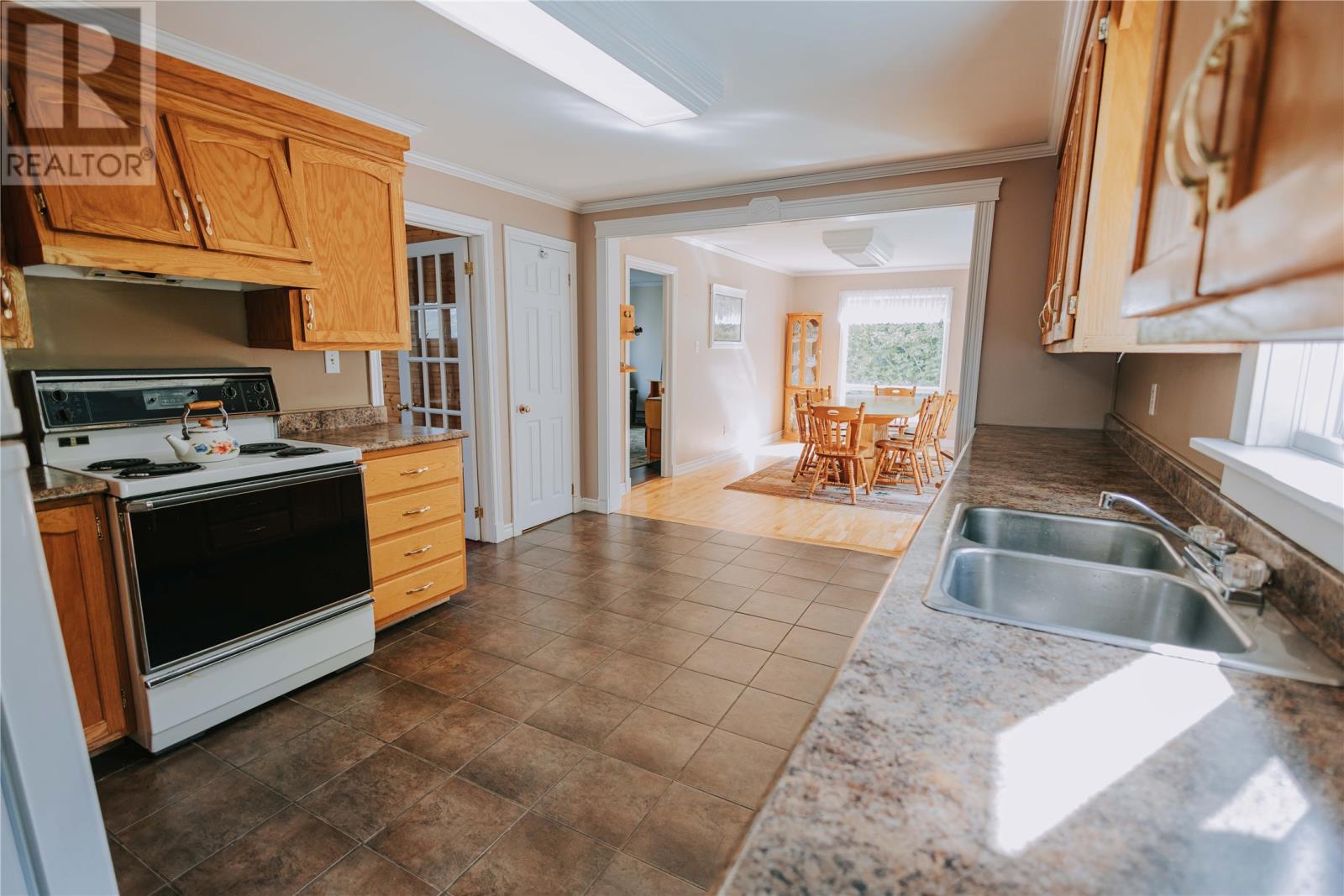 66 Riverhead Road, Corner Brook, NL - Indoor Photo Showing Kitchen With Double Sink