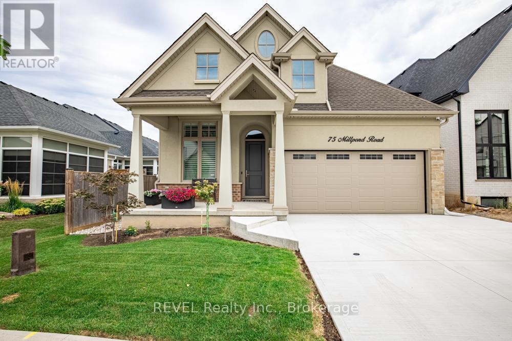 75 Millpond Road, Niagara-On-The-Lake (St. Davids), ON - Outdoor With Deck Patio Veranda With Facade
