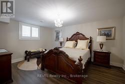 large lower level guest bedroom -