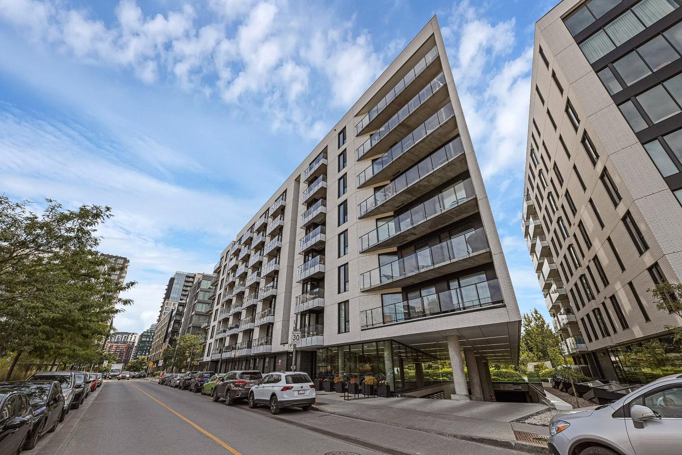 Frontage - 218-1550 Rue Des Bassins, Montréal (Le Sud-Ouest), QC - Outdoor With Balcony With Facade