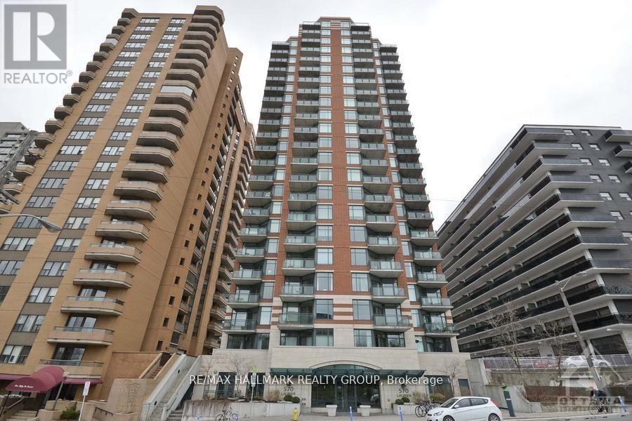 903 - 570 Laurier Drive, Ottawa, ON - Outdoor With Balcony With Facade