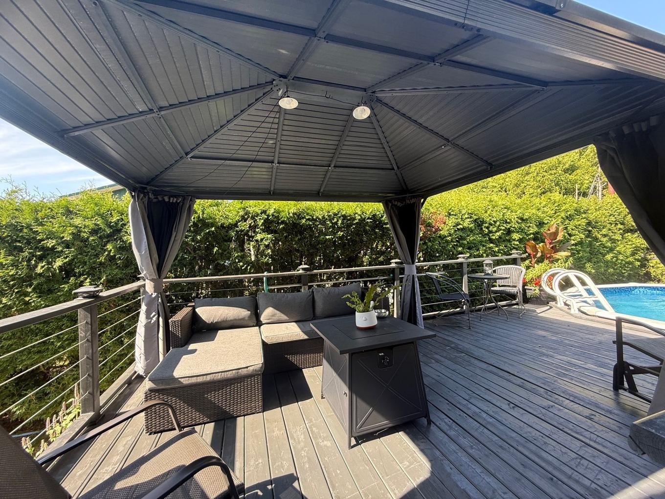 Terrasse - 530 Rue Arthur-Priem, Saint-Roch-De-Richelieu, QC - Outdoor With Deck Patio Veranda With Exterior