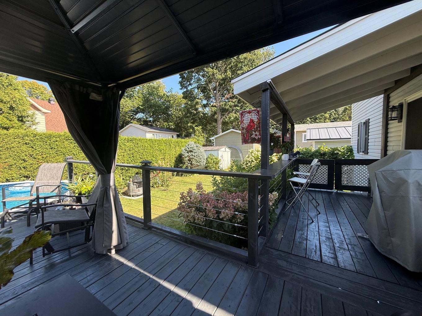 Vue d'ensemble - 530 Rue Arthur-Priem, Saint-Roch-De-Richelieu, QC - Outdoor With Deck Patio Veranda With Exterior