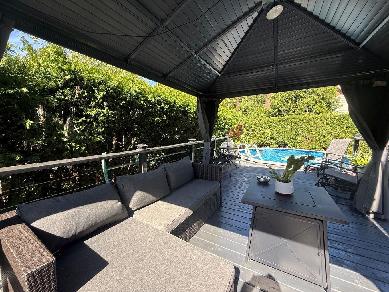 Terrasse - 530 Rue Arthur-Priem, Saint-Roch-De-Richelieu, QC - Outdoor With Deck Patio Veranda With Exterior