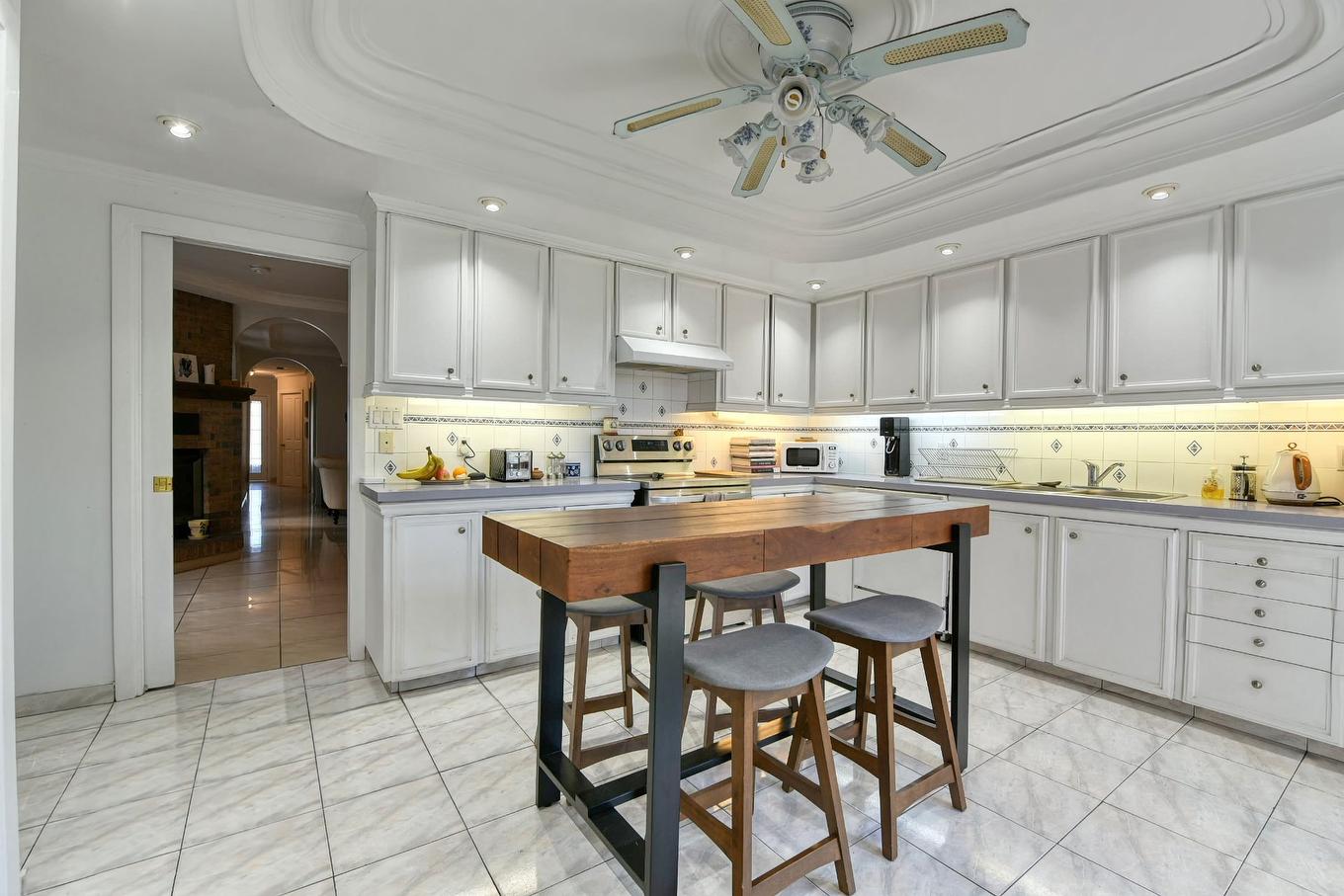 Kitchen - 7294 - 7298 Av. Christophe-Colomb, Montréal (Villeray/Saint-Michel/Parc-Extension), QC - Indoor Photo Showing Kitchen