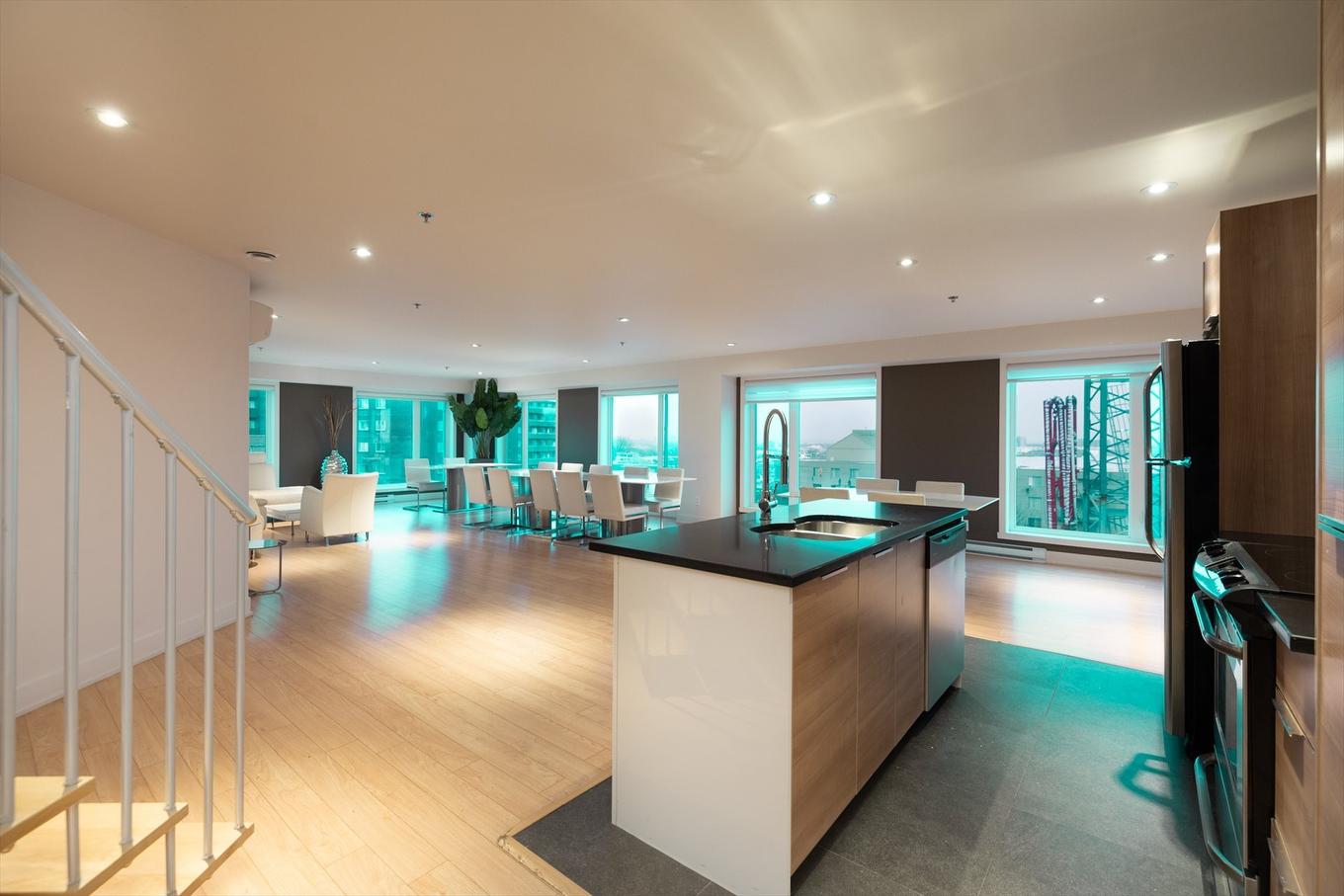 Salle communautaire - 102-3300 Boul. Cavendish, Montréal (Côte-Des-Neiges/Notre-Dame-De-Grâce), QC - Indoor Photo Showing Kitchen