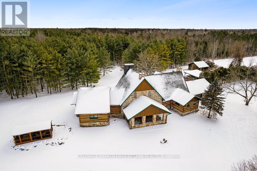 European-style home has 92 acre on Tay River - 2499 Bathurst Concession 2 Road, Tay Valley, ON -