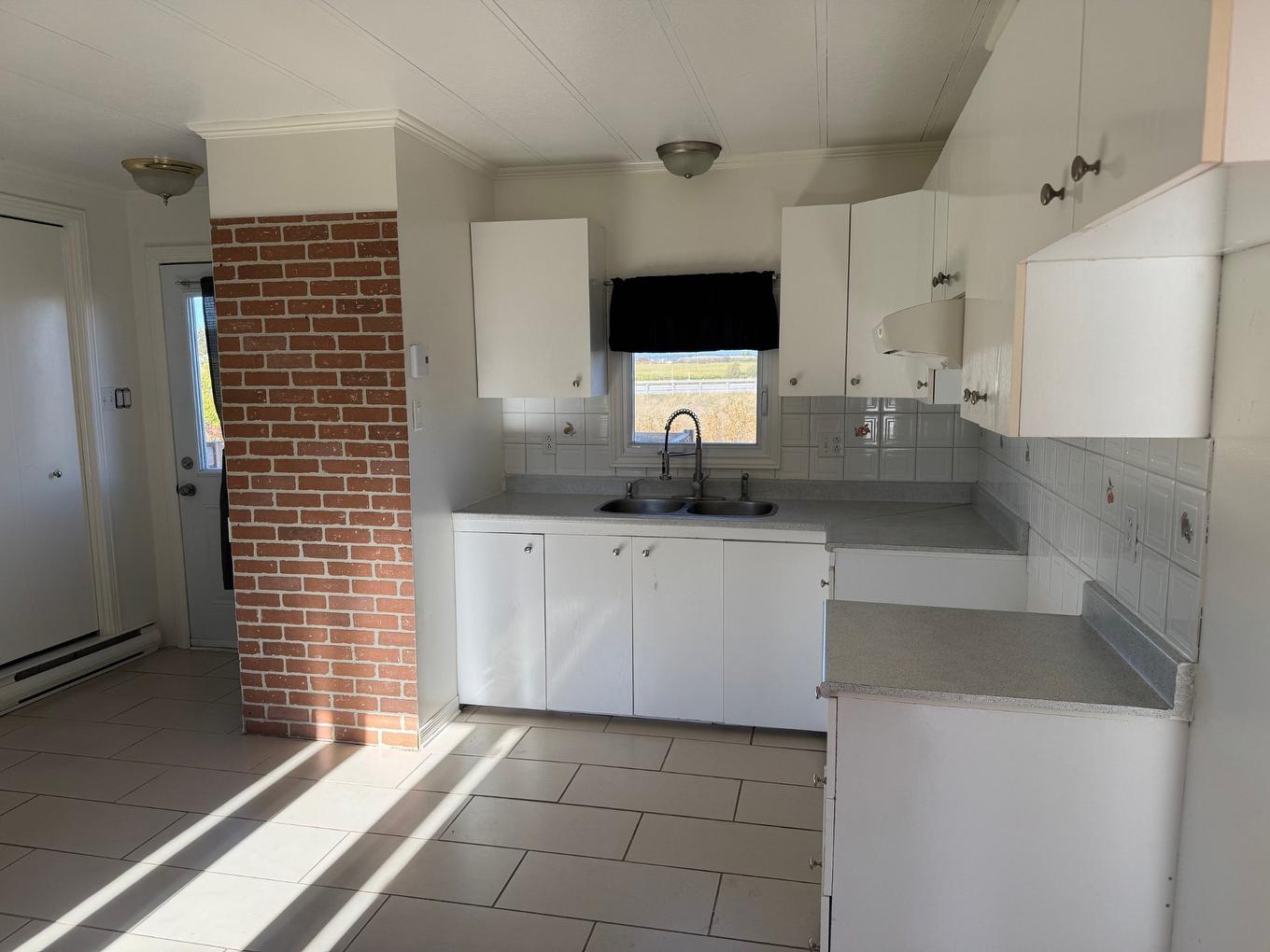 Kitchen - 14 Place Drapeau, Saint-Philippe-De-Néri, QC - Indoor Photo Showing Kitchen With Double Sink