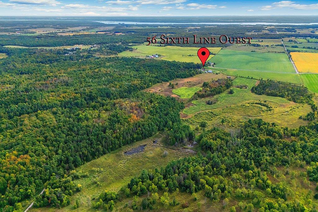 Photo aérienne - 56 Ch. Sixth Line O., Bristol, QC