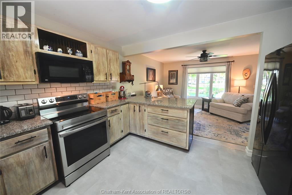 161 Queen Street, Highgate, ON - Indoor Photo Showing Kitchen