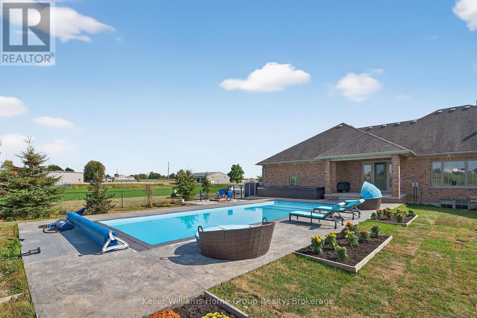 4659 Lobsinger Line, Wellesley, ON - Outdoor With In Ground Pool