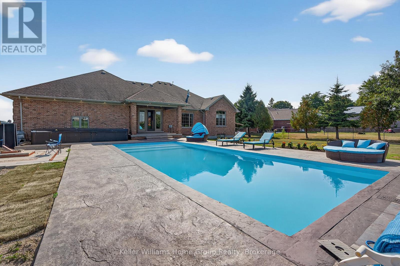 4659 Lobsinger Line, Wellesley, ON - Outdoor With In Ground Pool
