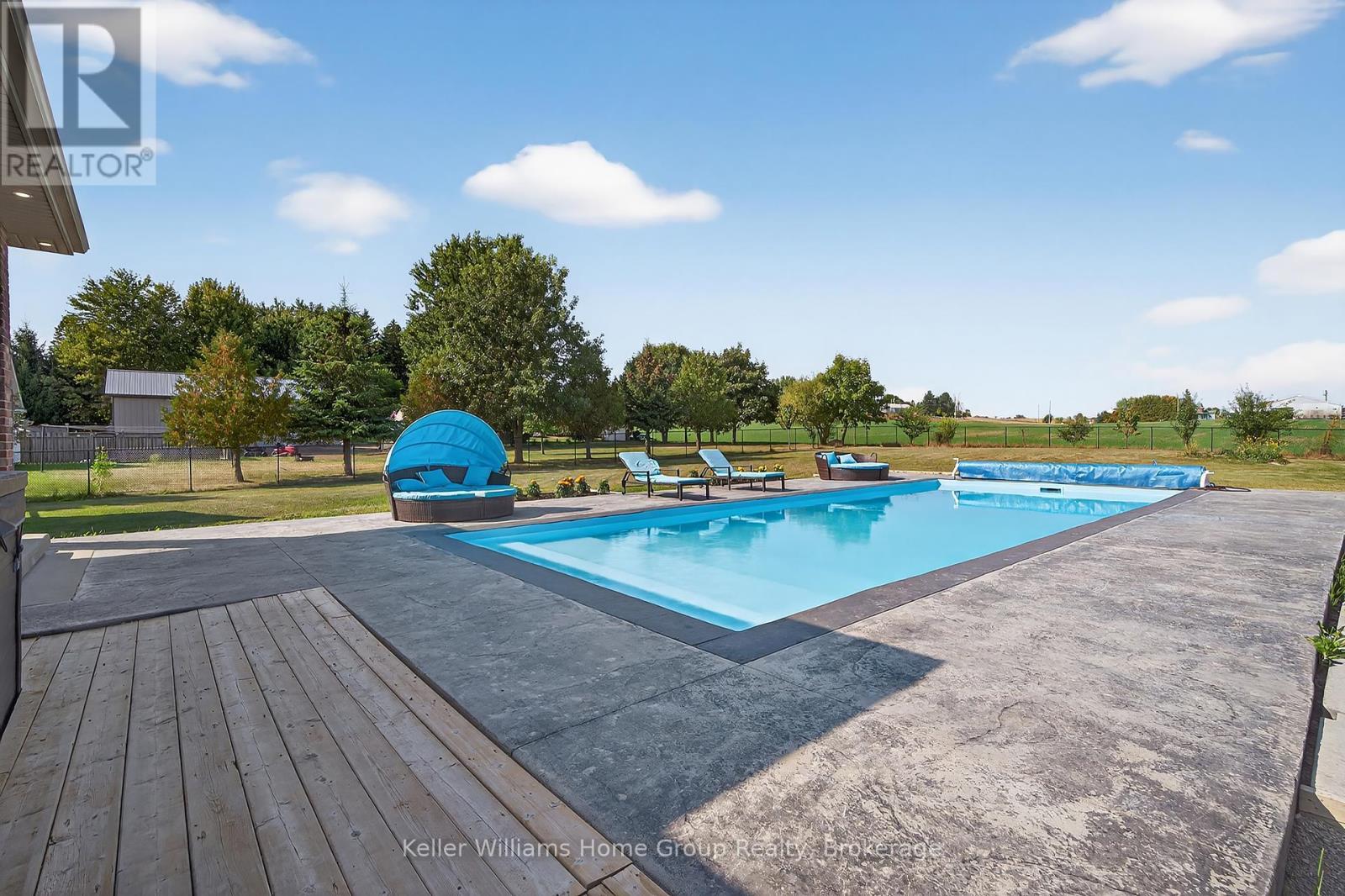 4659 Lobsinger Line, Wellesley, ON - Outdoor With In Ground Pool