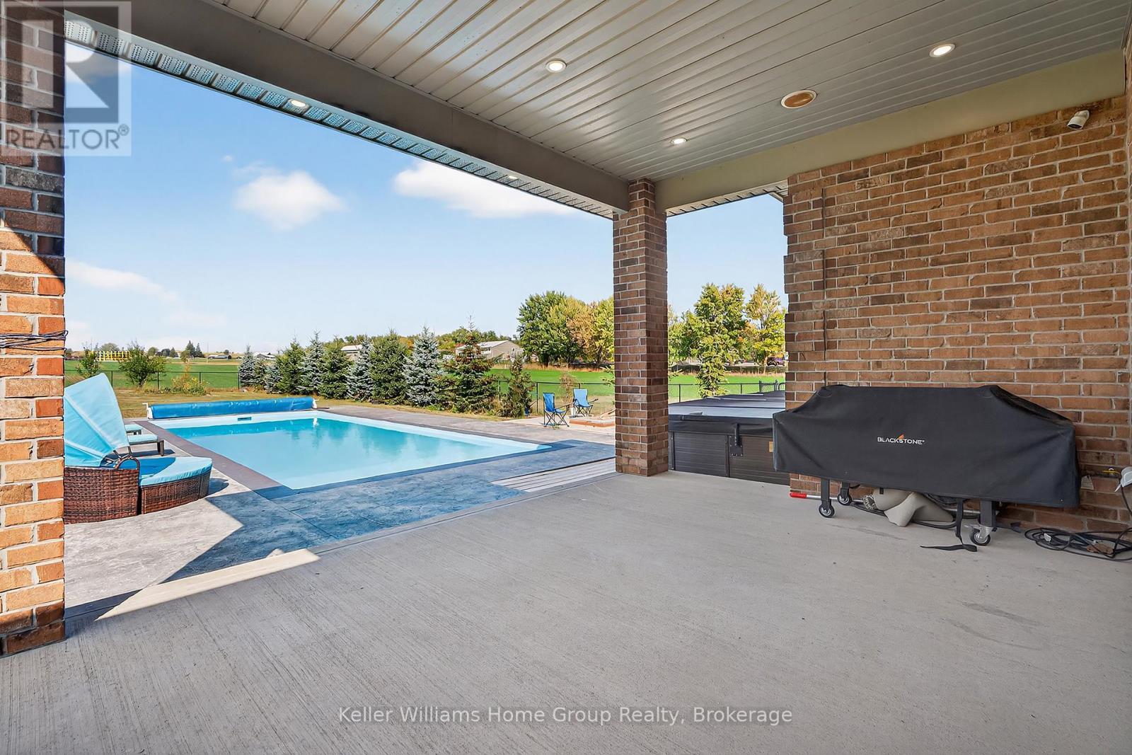 4659 Lobsinger Line, Wellesley, ON - Outdoor With In Ground Pool With Deck Patio Veranda