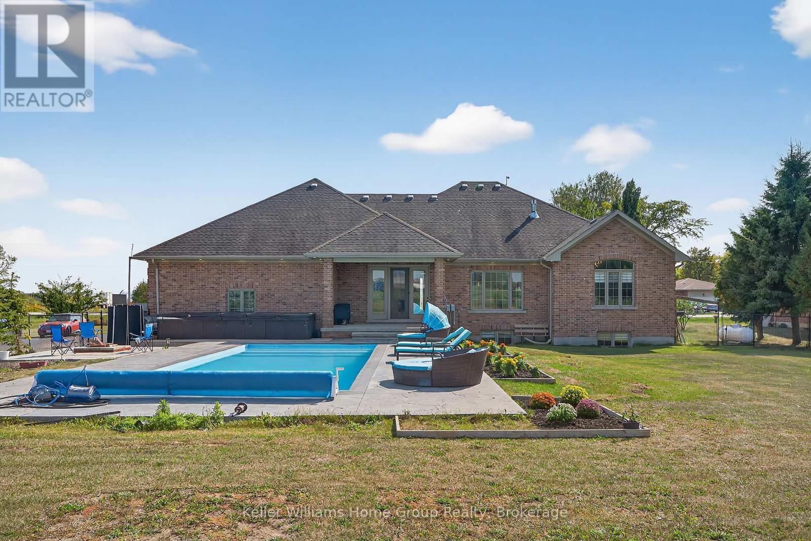 4659 Lobsinger Line, Wellesley, ON - Outdoor With In Ground Pool