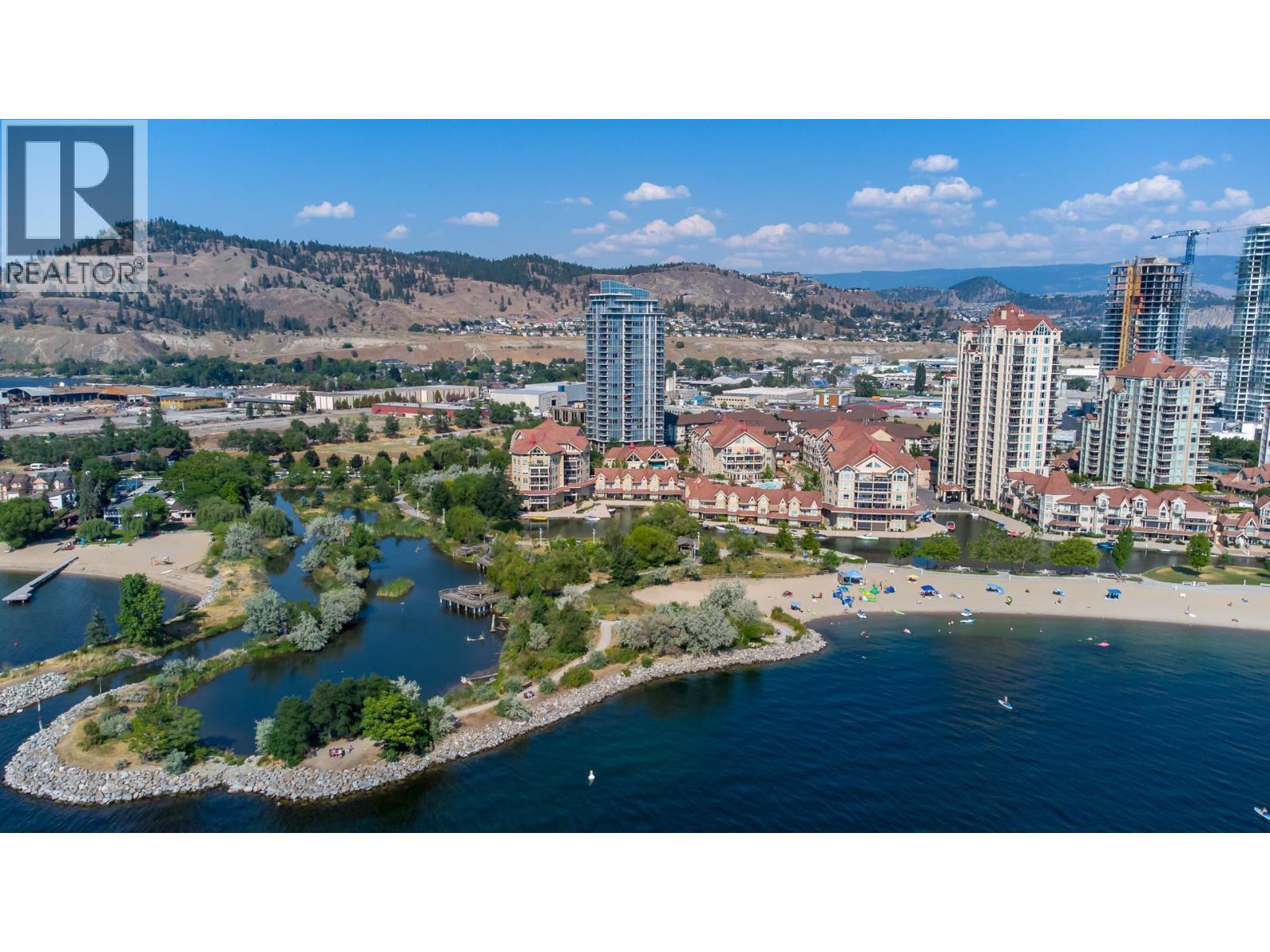 1075 Sunset Drive Unit# 2103, Kelowna, BC - Outdoor With Body Of Water With View