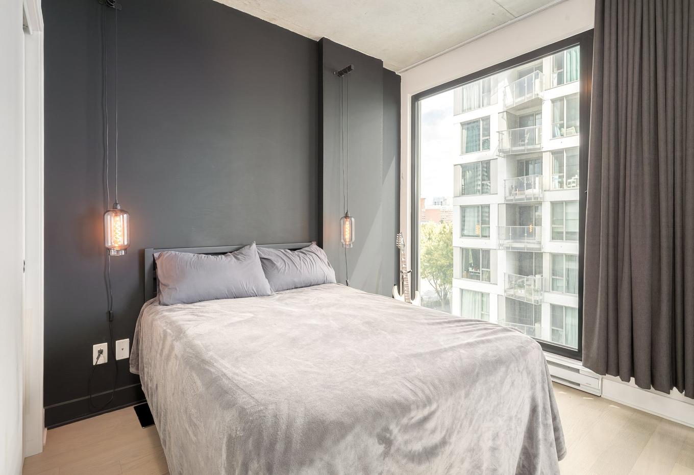 Chambre à coucher - 705-2020 Boul. René-Lévesque O., Montréal (Ville-Marie), QC - Indoor Photo Showing Bedroom