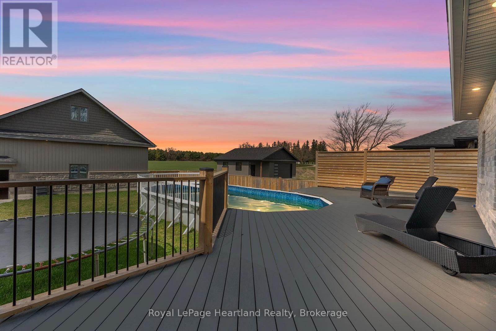 411 Jane Street, Minto, ON - Outdoor With Deck Patio Veranda With View