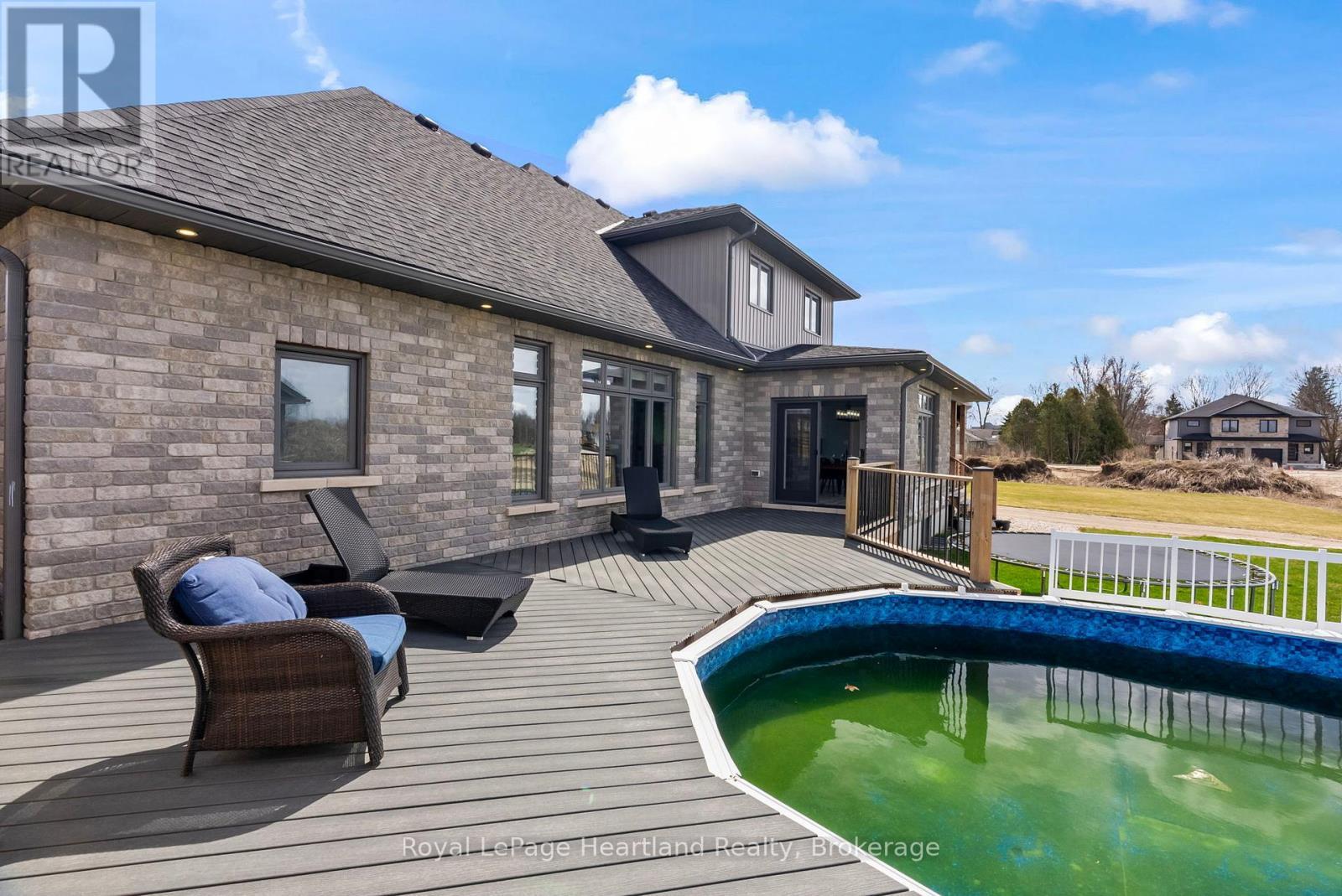 411 Jane Street, Minto, ON - Outdoor With Above Ground Pool With Exterior