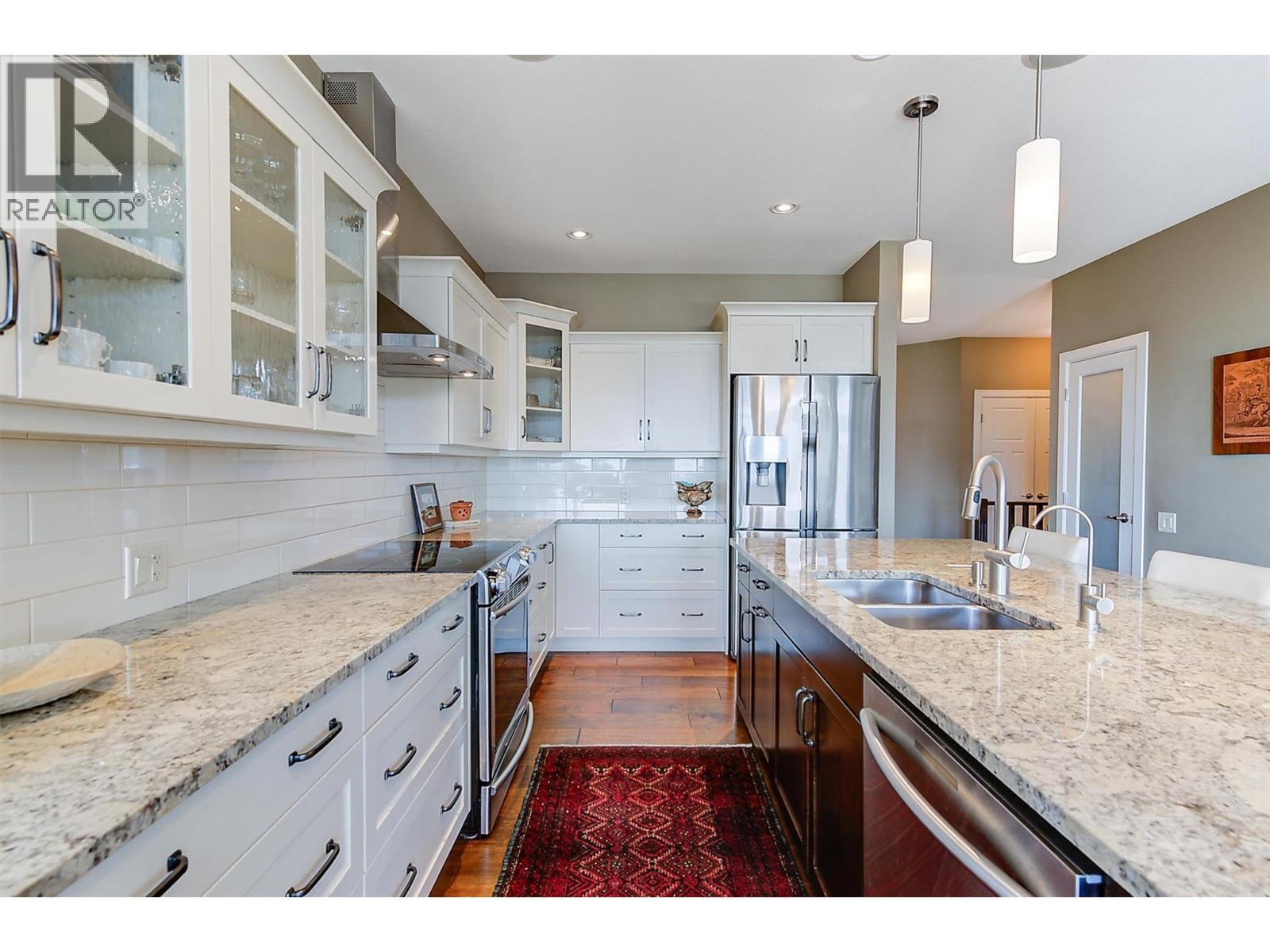 2133 Talavera Place, West Kelowna, BC - Indoor Photo Showing Kitchen With Double Sink With Upgraded Kitchen