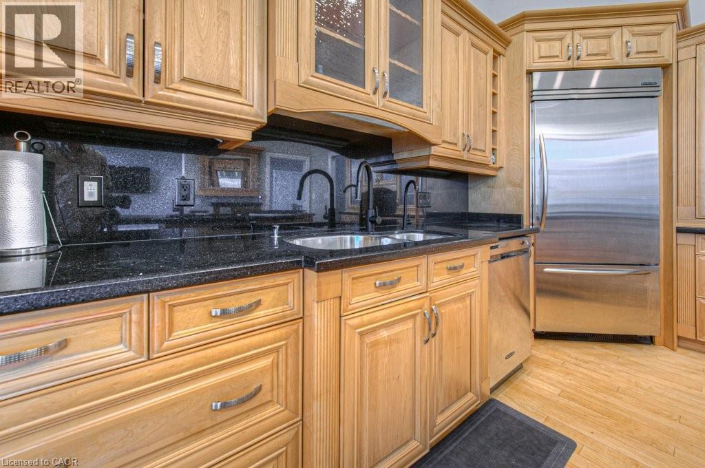 2930 Notre Dame Drive, St. Agatha, ON - Indoor Photo Showing Kitchen With Double Sink