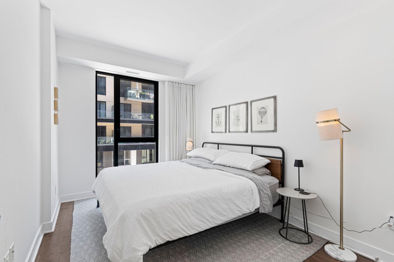 Chambre à coucher principale - 308-1548 Rue Des Bassins, Montréal (Le Sud-Ouest), QC - Indoor Photo Showing Bedroom