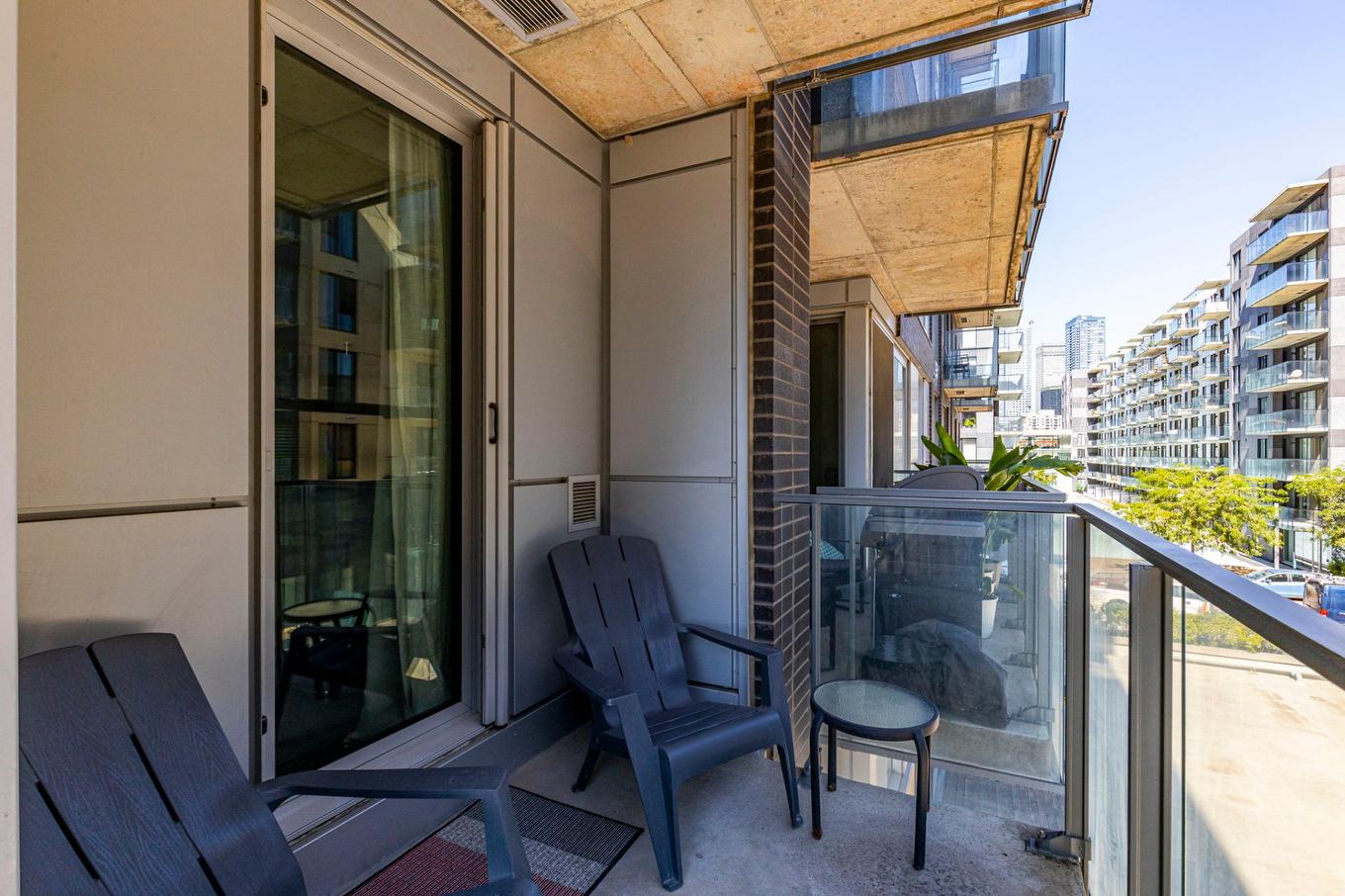 Balcon - 308-1548 Rue Des Bassins, Montréal (Le Sud-Ouest), QC - Outdoor With Exterior