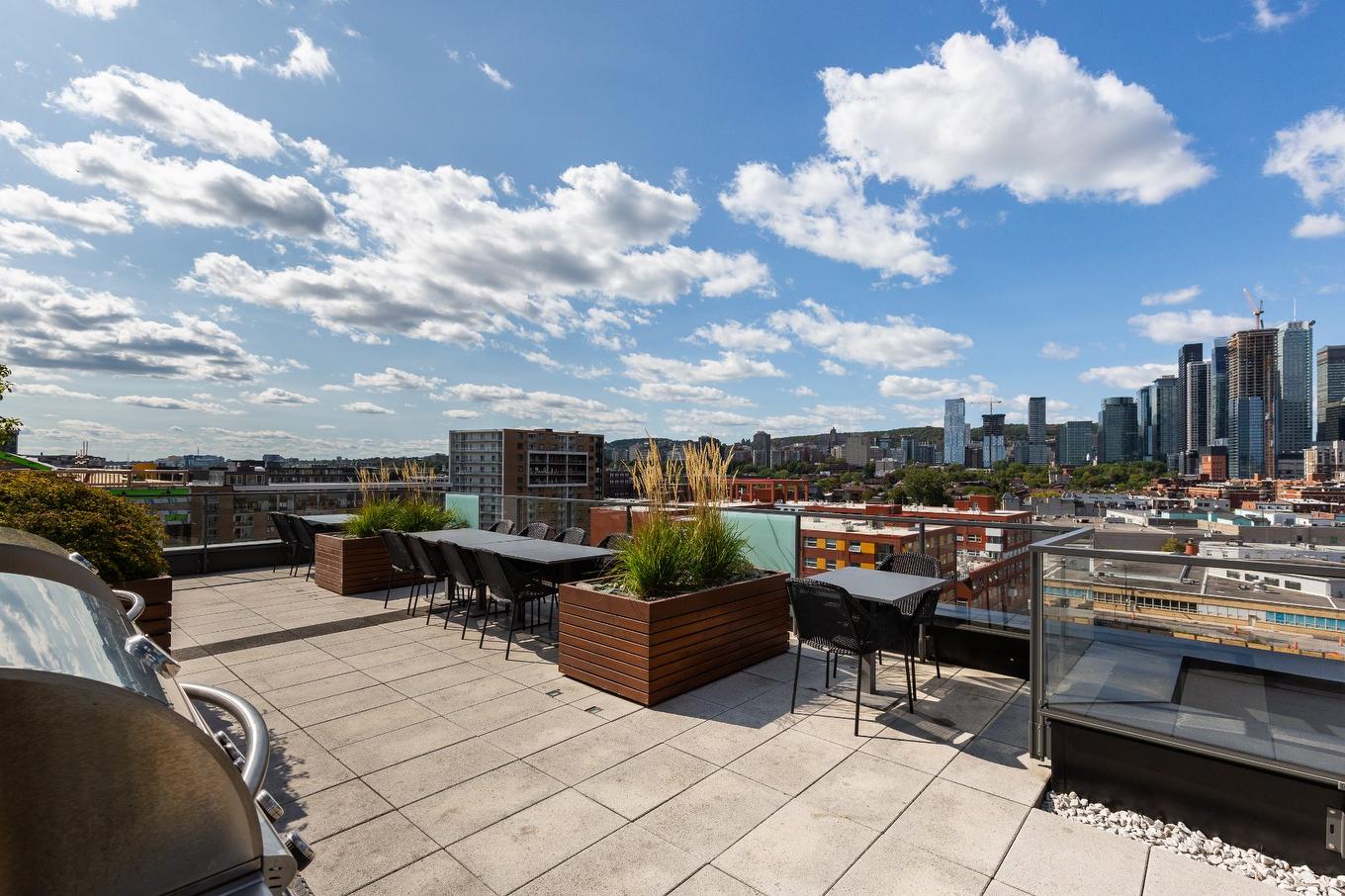 Terrasse - 308-1548 Rue Des Bassins, Montréal (Le Sud-Ouest), QC - Outdoor With View