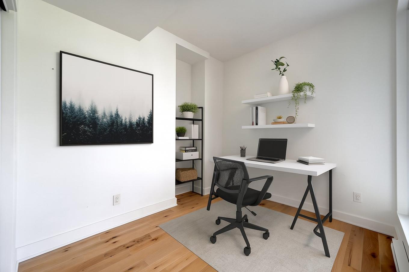 Chambre à coucher - 201-5505 Boul. Du Quartier, Brossard, QC - Indoor Photo Showing Office