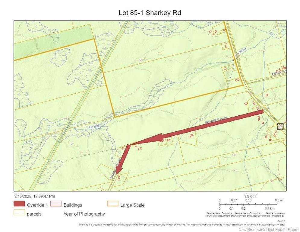 3 Acre Sharkey Rd, Jacksontown, NB