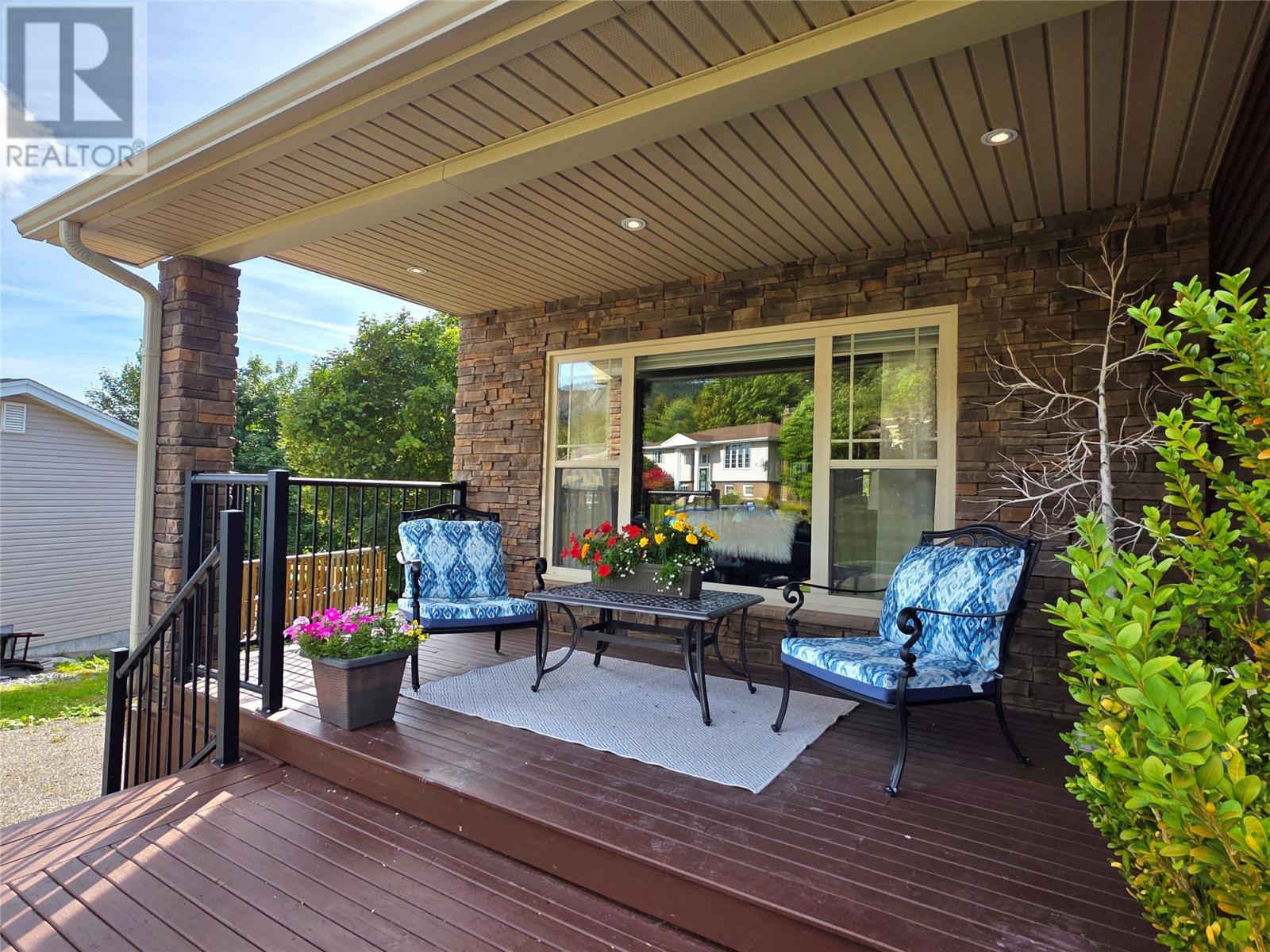 19 Raymond Heights, Corner Brook, NL - Outdoor With Deck Patio Veranda With Exterior